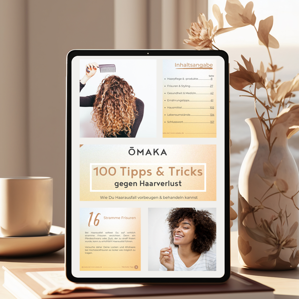 OMAKA E-book 100 Tipps & Tricks gegen Haarverlust