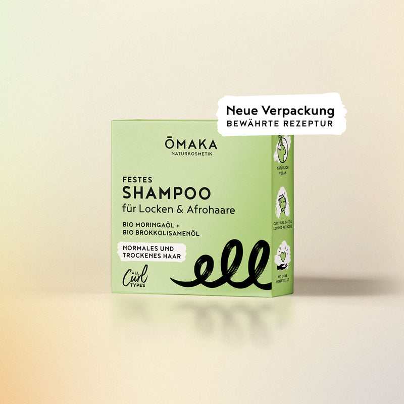 Festes Shampoo für Locken und Afrohaare
