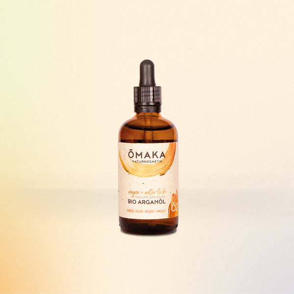 arganöl aufbewahren BIO Arganöl kaltgepresst natürliche Pflege für Haut, Haare & Nägel, 100ml von ŌMAKA