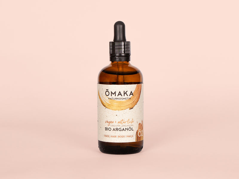 ŌMAKA Naturkosmetik Arganöl für Haut und Haar