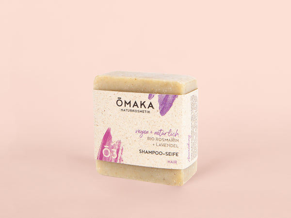 OMAKA Shampoo-Seife Rosmarin Lavendel