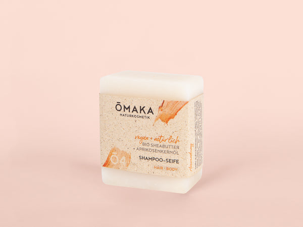 Haarseife ohne Duftstoffe von OMAKA
